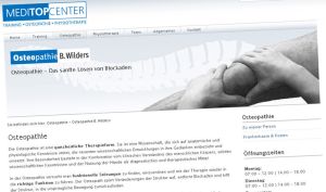 Wilders Therapien - Projekt Management / Webdesgin / Webpublishing / SEO